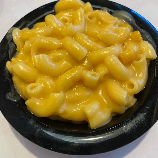 Three Cheese Mac N' Cheese.
