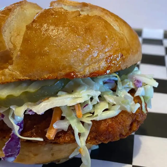 Nashville Hot Chicken Sandwich.